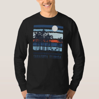 Vintag Sarasota Florida Summer Travel 80er Beach S T-Shirt