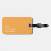 Vintag Saskatchewan Gepäckanhänger (Rückseite horizontal)