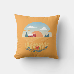 Vintag Saskatchewan Kissen