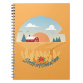 Vintag Saskatchewan Notizblock (Vorderseite)