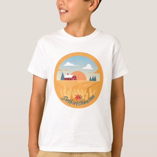 Vintag Saskatchewan T-Shirt (Vorderseite)