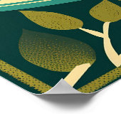 Vintag Savannah Poster (Ecke)