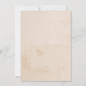 Vintag Save the Date (Rückseite)