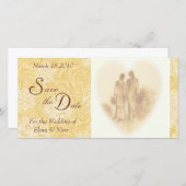 Vintag Save the Date (Vorne/Hinten)