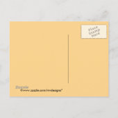 Vintag Save the Date! Damask Einladung Postkarten (Rückseite)