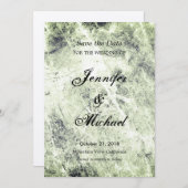 Vintag Save the Date Hochzeit Einzigartig klassisc (Vorne/Hinten)