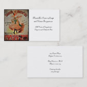 Vintag Savon Naturel Soaps Visitenkarte (Vorne/Hinten)