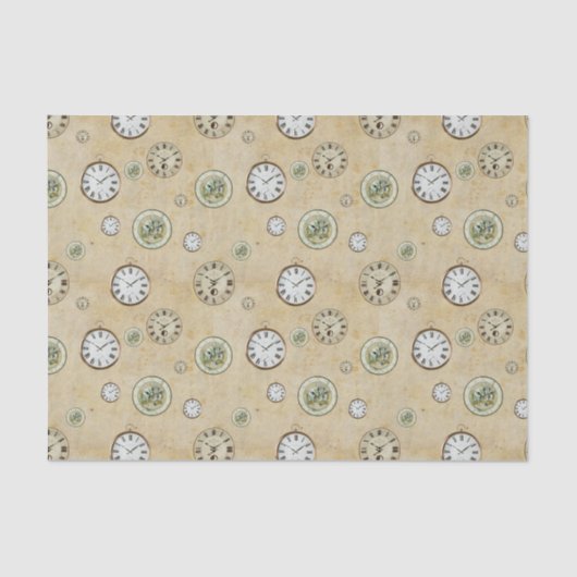 Vintag Savonnette Seidenpapier (Vorderseite)