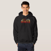 Vintag Saxophon Retro Saxophonist Saxophon Hoodie (Vorne ganz)