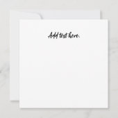 Vintag Schach Piece King Witchcraft Einladung (Rückseite)