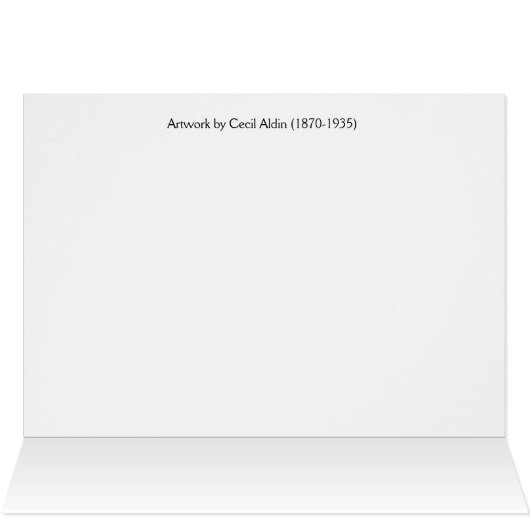 Vintag - schläfriges Westie, (Innenansicht Horizontal (Oben))