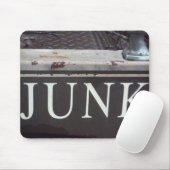 Vintag-Schlepptagebahn JUNK SIGN Mousepad (Mit Mouse)