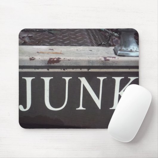 Vintag-Schlepptagebahn JUNK SIGN Mousepad (Mit Mouse)