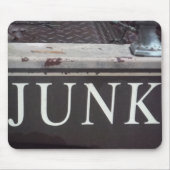 Vintag-Schlepptagebahn JUNK SIGN Mousepad (Vorne)