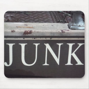 Vintag-Schlepptagebahn JUNK SIGN Mousepad