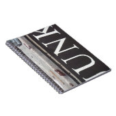 Vintag-Schlepptagebahn JUNK SIGN Notizblock (Rechte Seite)