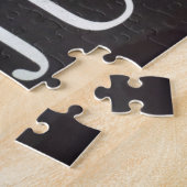 Vintag-Schlepptagebahn JUNK SIGN Puzzle (Seite)