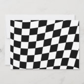 Vintag schnelles Foto zum Geburtstag Einladung (Rückseite)