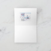 Vintag School Rhyme Dankeskarte (Innenseite)