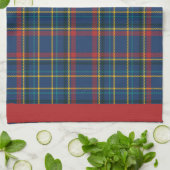 Vintag-schottisches Tartan-Kariertes Muster Geschirrtuch (Gefaltet)