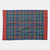 Vintag-schottisches Tartan-Kariertes Muster Geschirrtuch (Horizontal)