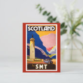 Vintag Schottland Travel Postcard Postkarte (Stehend Vorderseite)