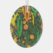 Vintag: Schwarzes, nahtloses Muster. Ornament Aus Glas (Vorderseite Rechts)