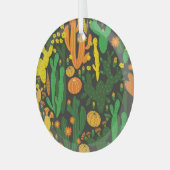 Vintag: Schwarzes, nahtloses Muster. Ornament Aus Glas (Vorderseite links)