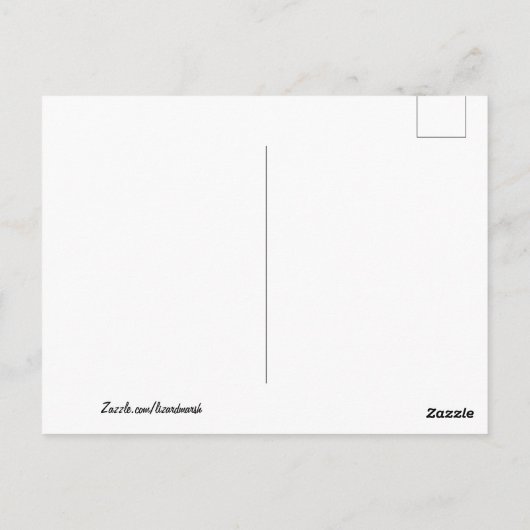 Vintag Scottie Postkarte (Rückseite)