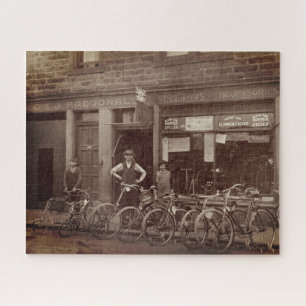 Vintag Scottish Bicycle Shop G J MacDonald c 1925 Puzzle