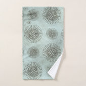 Vintag Sea Shanty | Steampunk Compass Ephemera Badhandtuch Set (Handtuch)