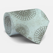 Vintag Sea Shanty | Steampunk Compass Ephemera Krawatte (Gerollt)