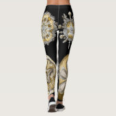 Vintag Sea Urchins Sand Dollars von Ernst Haeckel Leggings (Rückseite)