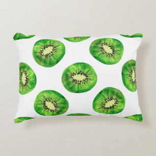 Vintag Seamless-Muster-Kiwi-Illustrationshand dr Dekokissen