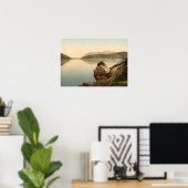 Vintag Seascape Galway Ireland Poster (Heimbüro)