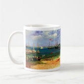 Vintag Seascape, Hafen Nassau von Bierstadt Kaffeetasse (Links)