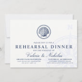 Vintag Seashell | Themenabend Probe Einladung (Vorderseite)