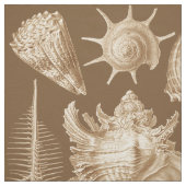 Vintag Seashells Antike Stoff (Muster)