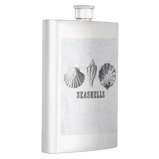 Vintag Seashells Flachmann (Rechts)