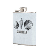 Vintag Seashells Flachmann (Links)