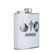 Vintag Seashells Flachmann (Rechts)