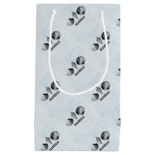 Vintag Seashells Kleine Geschenktüte (Vorderseite)