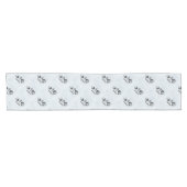 Vintag Seashells Kurzer Tischläufer (Horizontal)