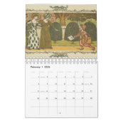 Vintag Seasons von Kate Greenaway Blume Garlands Kalender (Feb 2026)