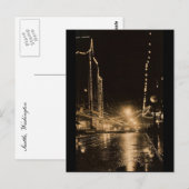 Vintag Seattle Postkarte (Vorne/Hinten)