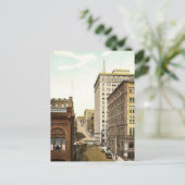 Vintag Seattle Postkarte (Stehend Vorderseite)