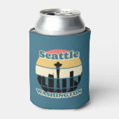 Vintag Seattle Washington Dosenkühler (Kanne Vorderseite)