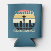 Vintag Seattle Washington Dosenkühler (Vorderseite)