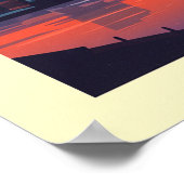 Vintag Seattle Washington Poster (Ecke)