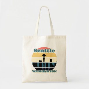 Vintag Seattle Washington Tragetasche